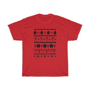 THE CHRISTMAS BOOTY TEE  - Unisex Heavy Cotton Tee