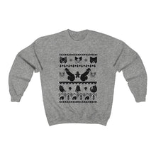 Load image into Gallery viewer, KITTENS &amp; PENISES CHRISTMAS SWEATSHIRT....Unisex Heavy Blend™ Crewneck Sweatshirt