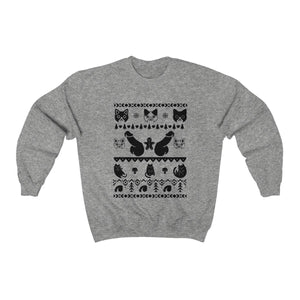 KITTENS & PENISES CHRISTMAS SWEATSHIRT....Unisex Heavy Blend™ Crewneck Sweatshirt