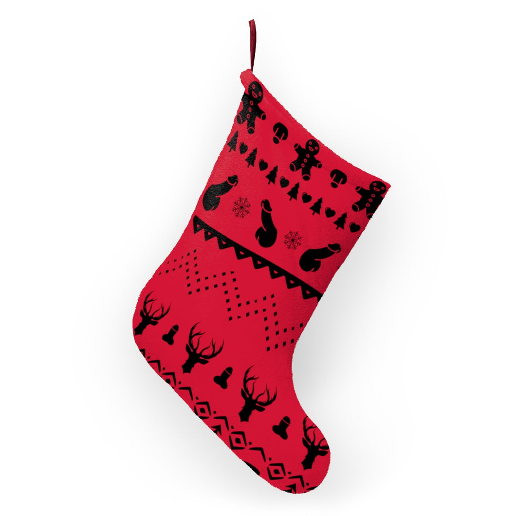 FAIR ISLE  PENIS Christmas  Stockings