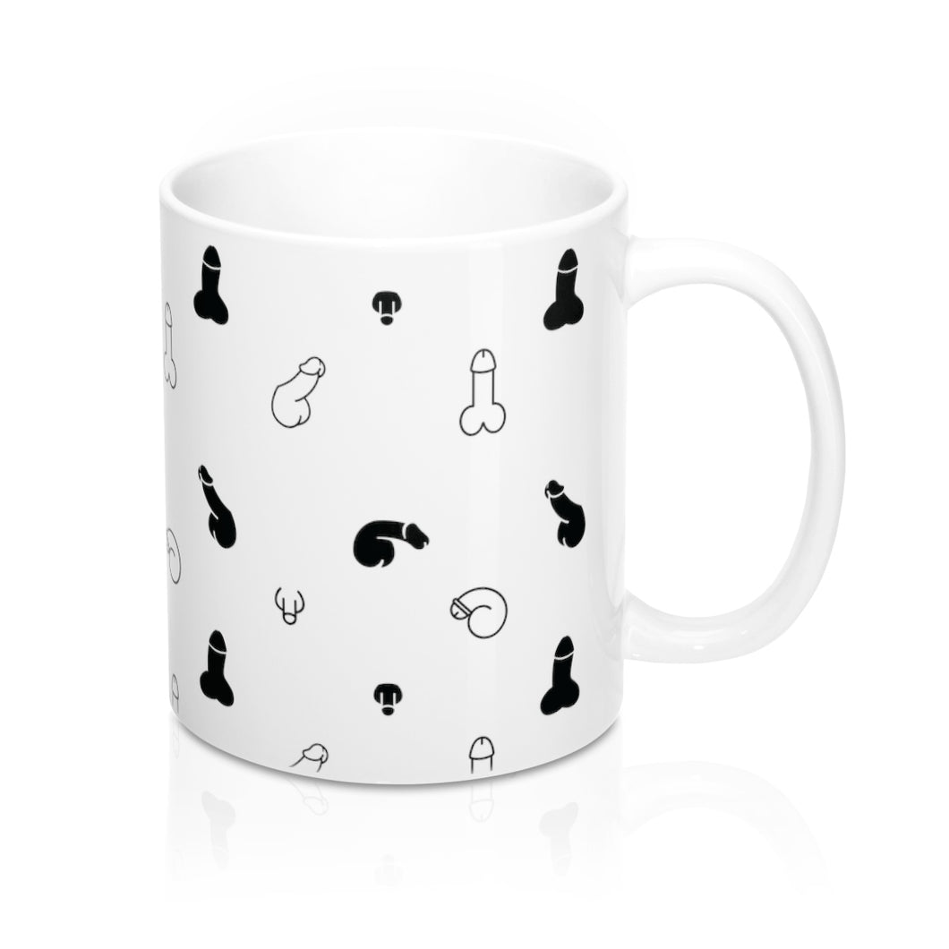 ...the Penis brand Mug 11oz