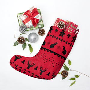 FAIR ISLE  PENIS Christmas  Stockings