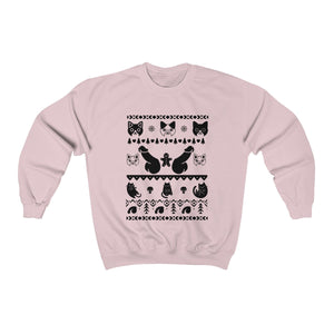 KITTENS & PENISES CHRISTMAS SWEATSHIRT....Unisex Heavy Blend™ Crewneck Sweatshirt